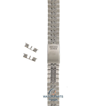 Seiko 4687AG Watch band 7S26 0070 / 0450 grey stainless steel 18 mm - 5 - Watch Plaza