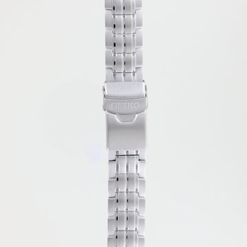 Seiko 4A1G1.D.W - SKA445 / SNAD33 / SNAD35 Watch Band 4A1G1JM Grey Stainless Steel 28 mm Tachymeter - Watch Plaza