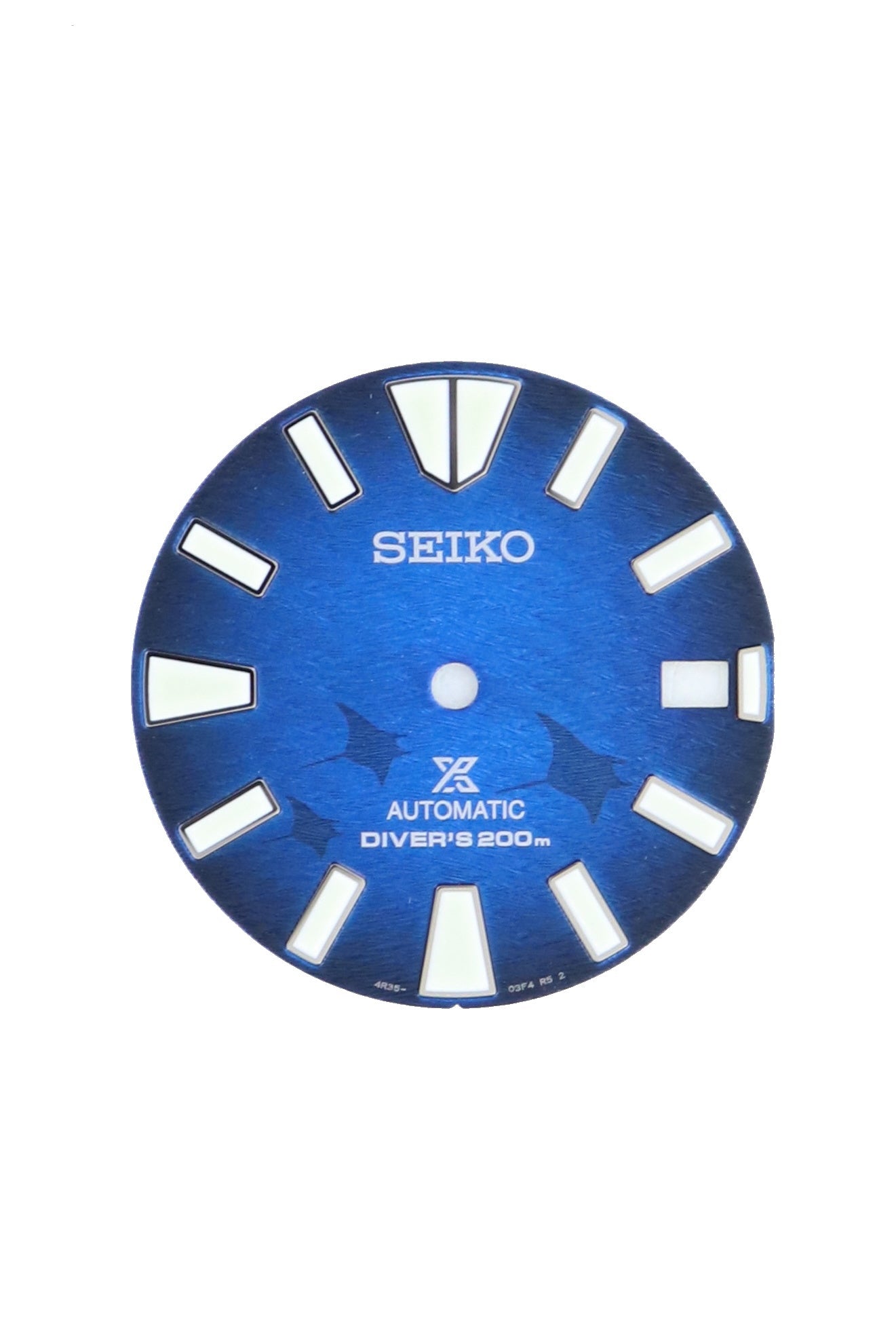 Seiko 4R3503F4X913 Dial SRPE33K1 Prospex Save The Ocean - Watch Plaza