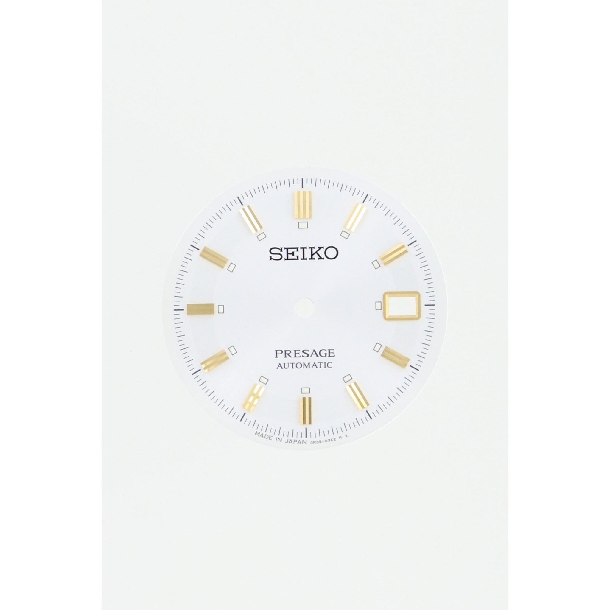 Seiko 4R3503X2XS14 Date - Only Dial (3) SRPG03J1 & SARY193 Presage - Watch Plaza