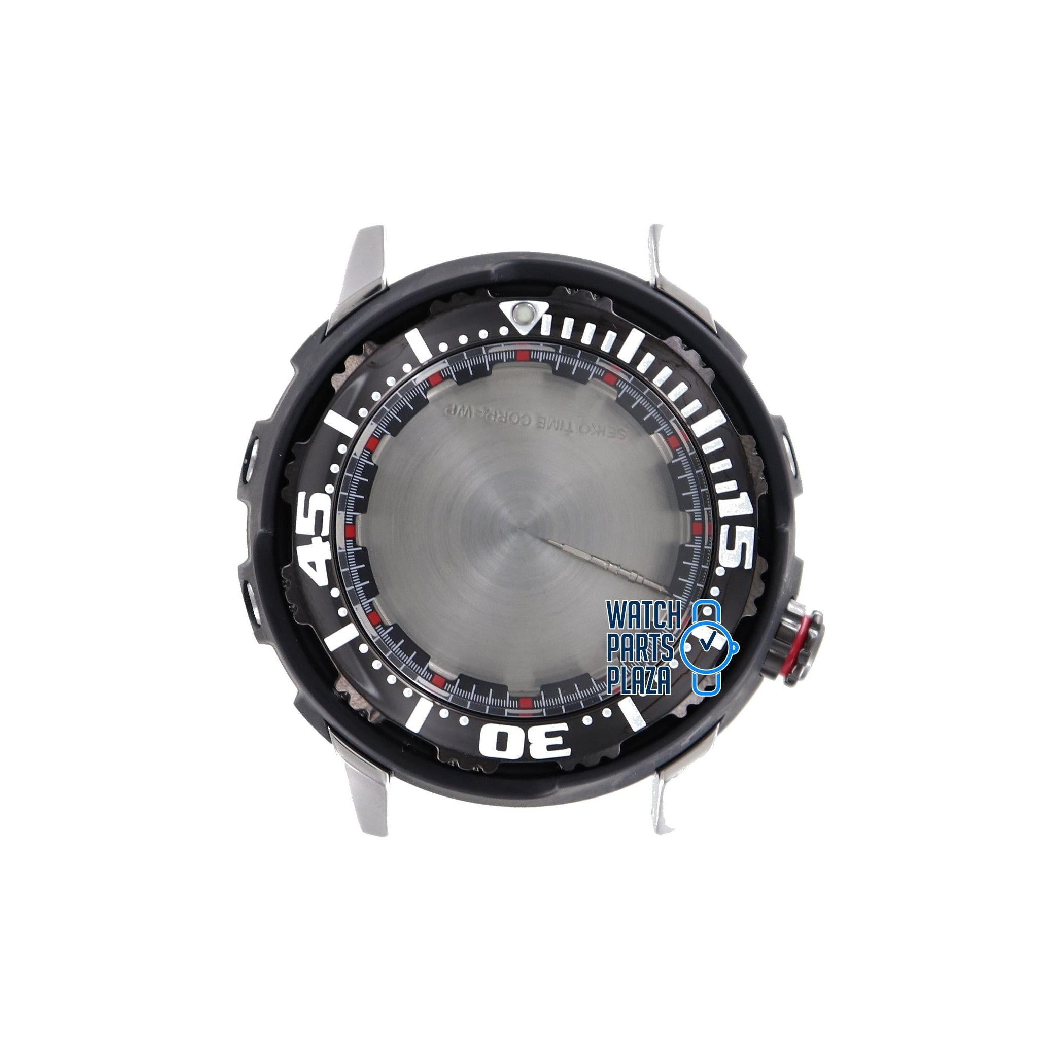 Seiko 4R3600V002D Watch Case SRP229 Superior Baby Tuna - Watch Plaza