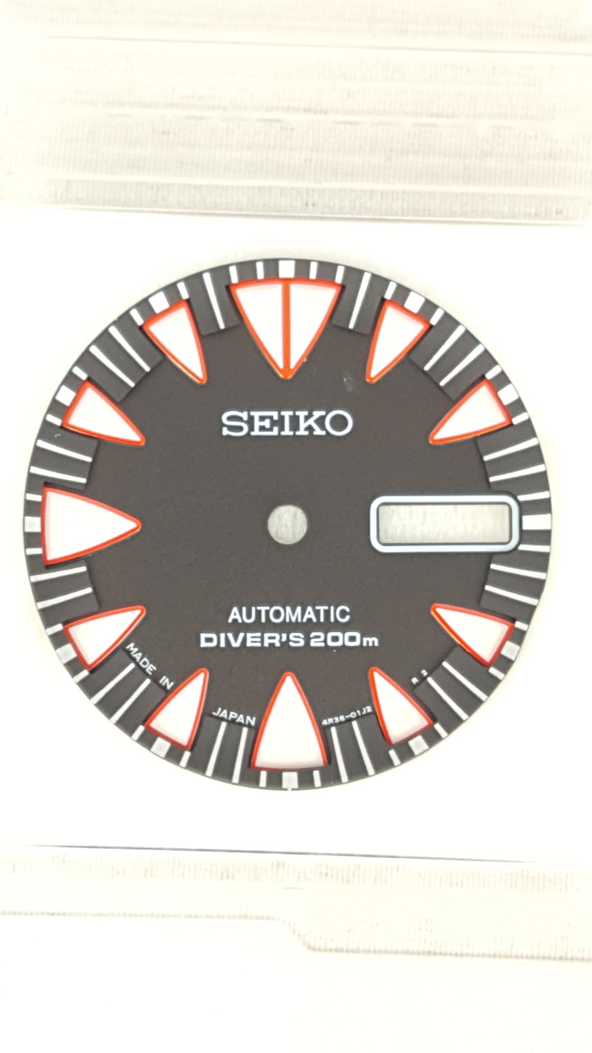 Seiko 4R3601J2XB23 Dial SRP313 Dracula Red Fang Monster - Watch Plaza