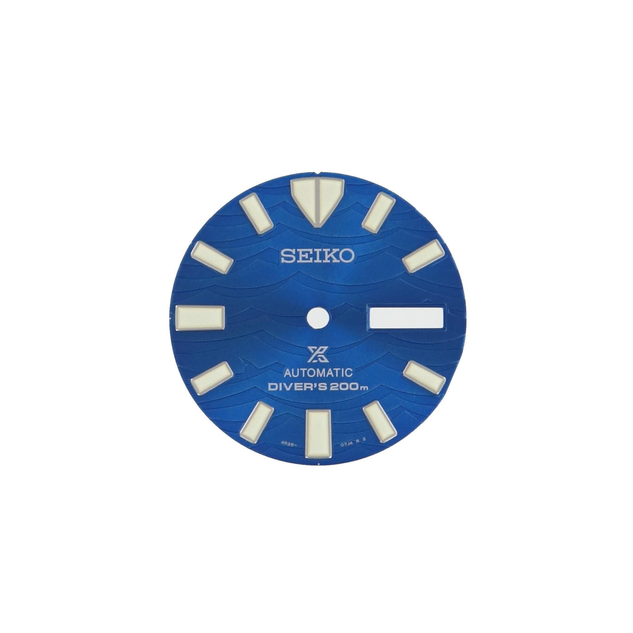 Seiko 4R3607J4XL13 Dial SRPE09K1 Save The Ocean Prospex - Watch Plaza