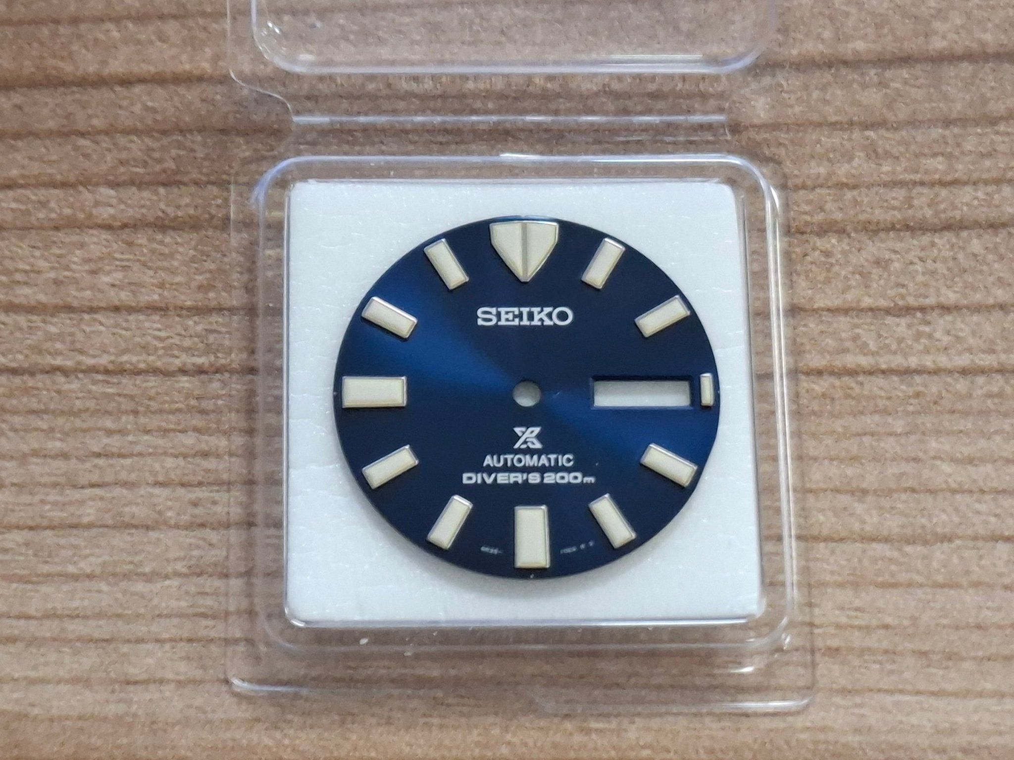 Seiko 4R3610E4XL13 Dial SRPD25 / SBDY033 - 4R36 - 07B0 / 011C0 Prospex SEA Monster Blue - WatchPlaza
