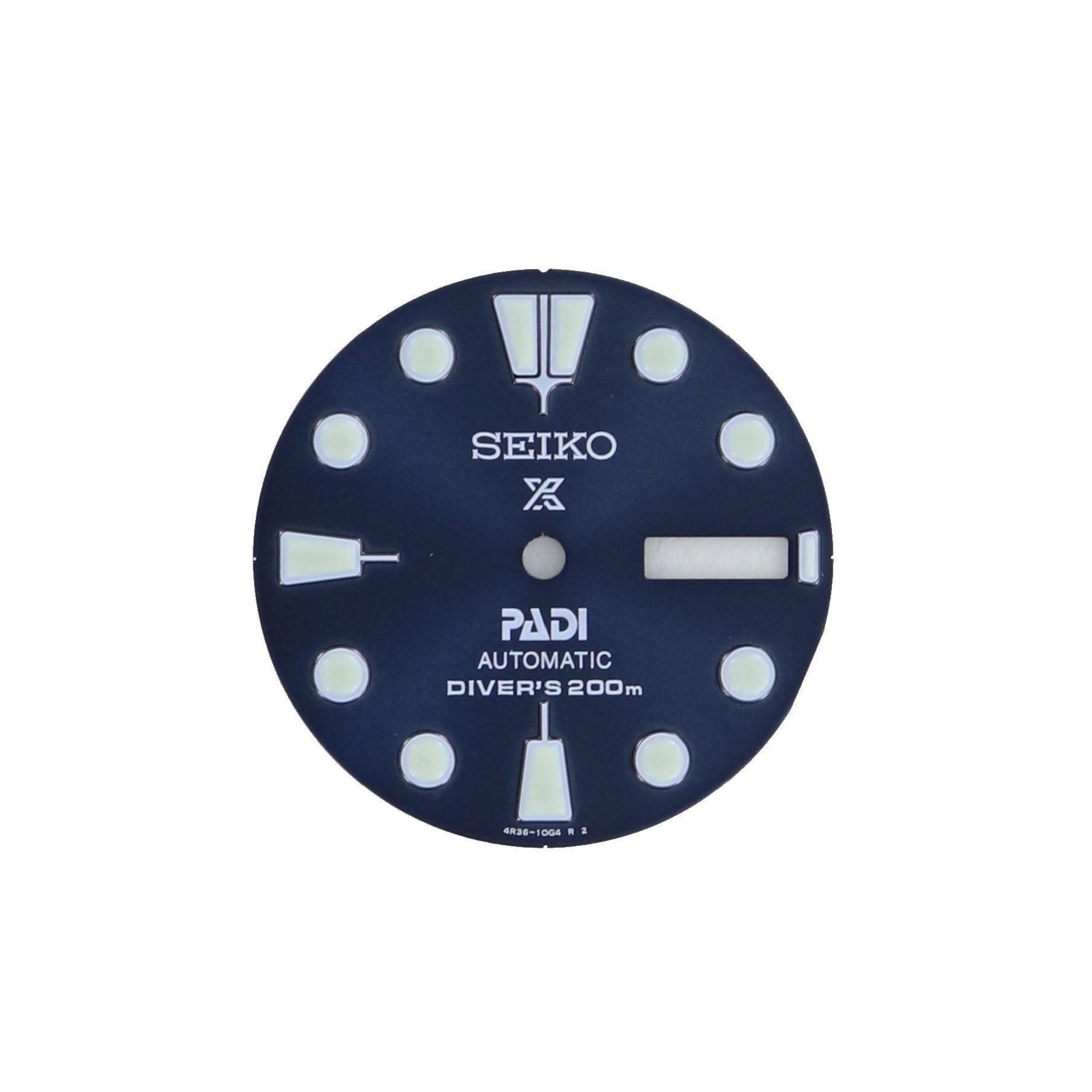 Seiko 4R3610G4XL1Z Dial SRPA21P9 Prospex PADI - Watch Plaza