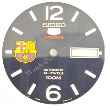 Seiko 5 Sports FC Barcelona SRP303 Dial Blue 4R36 - 01G0 SRP303K1 SRP303J1 - Watch Plaza