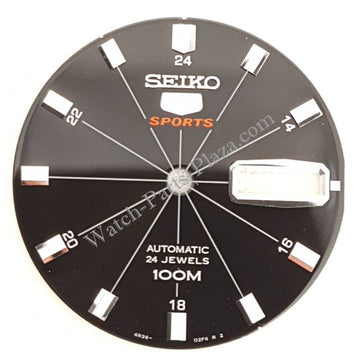 Seiko 5 Sports SRP415 Dial Black 4R36 - 02D0 SRP415K1 - Watch Plaza