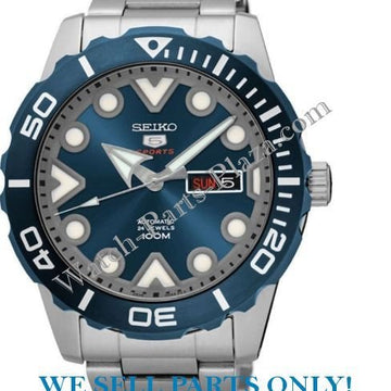 Seiko 5 Sports SRPA09K1 Watch Parts 4R36 - 04Z0 Dial, Bezel, Hands & Chapter Ring - Watch Plaza