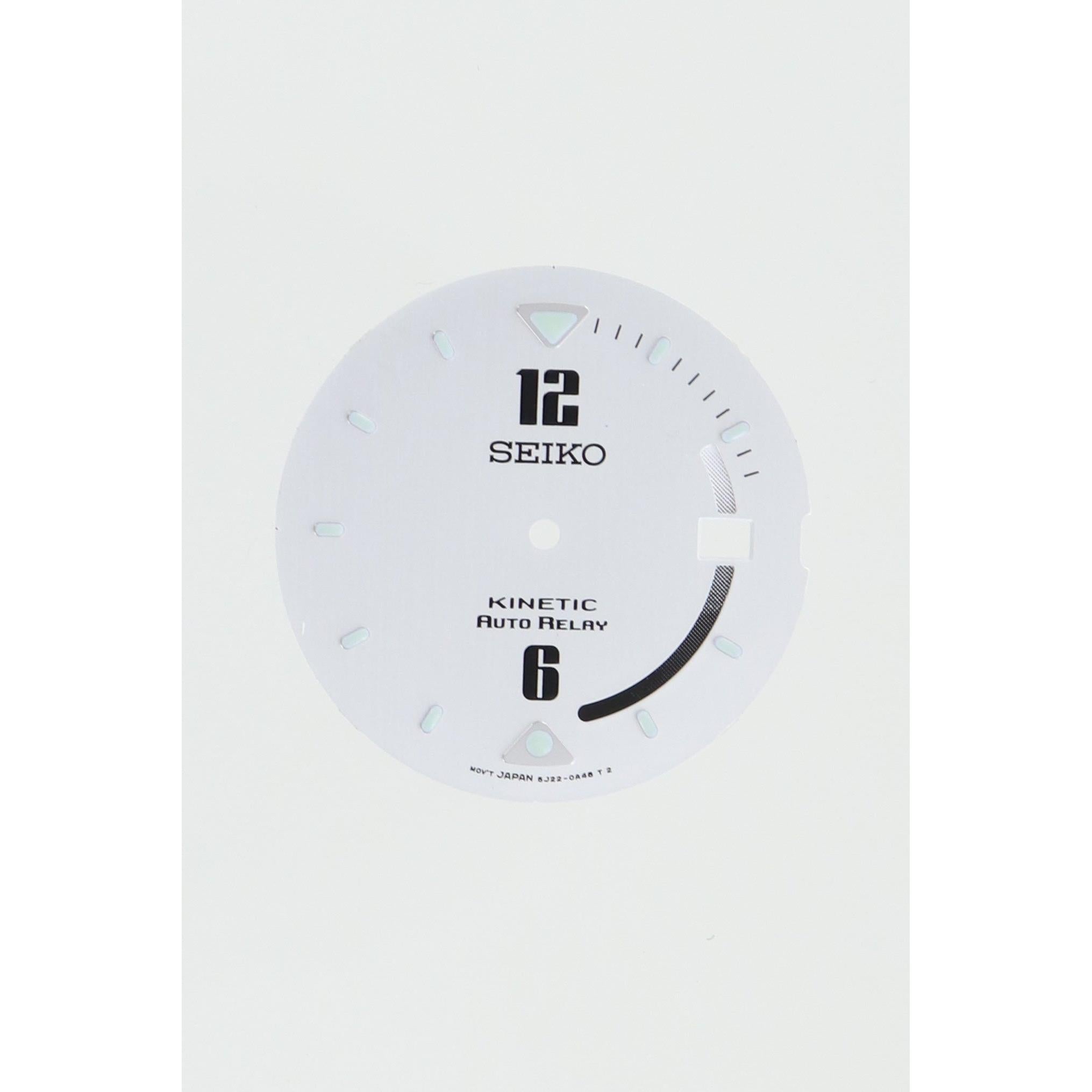 Seiko 5J220A48XS13 Dial 5J22 - 0A70 Auto Relay Kinetic - Watch Plaza