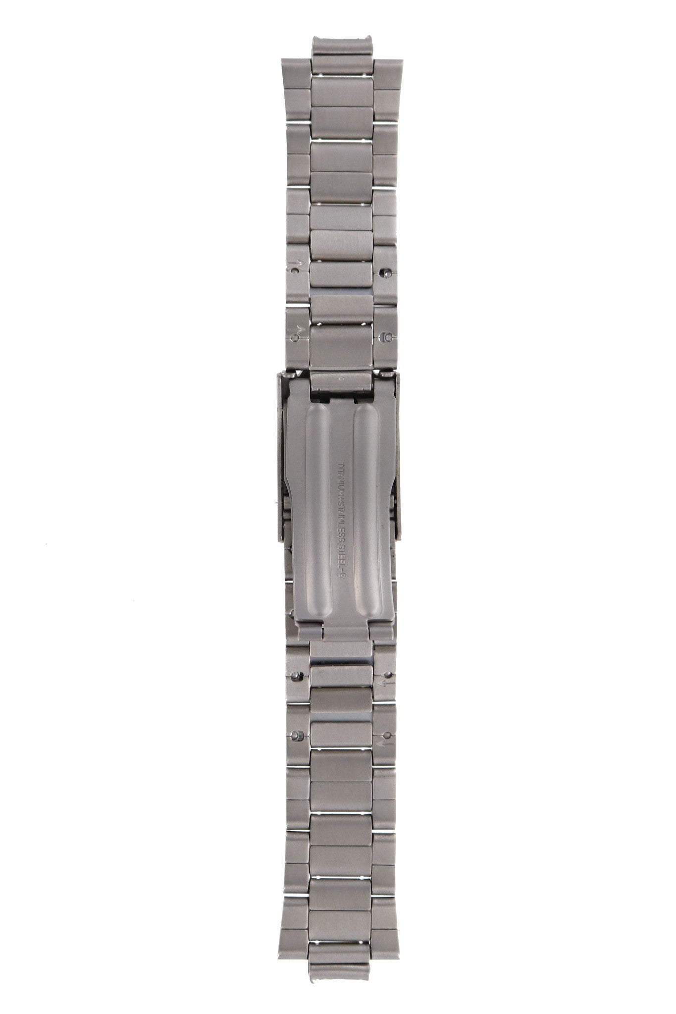 Seiko 5M62 - 0AM0 - SKA209 & SKA211 Watch Band 33H8MM Grey Titanium 10 mm Kinetic - Watch Plaza