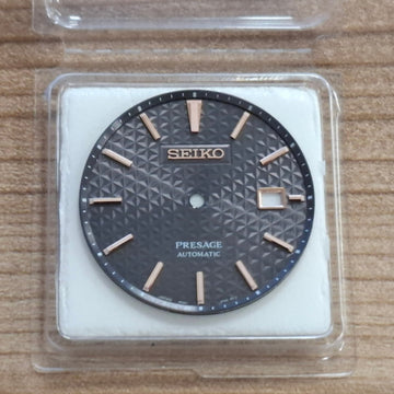 Seiko 6R3500M0XN1Z Dial SPB231J1 - 6R35 - 00V0 Presage Sharp Edged Series Gray - WatchPlaza