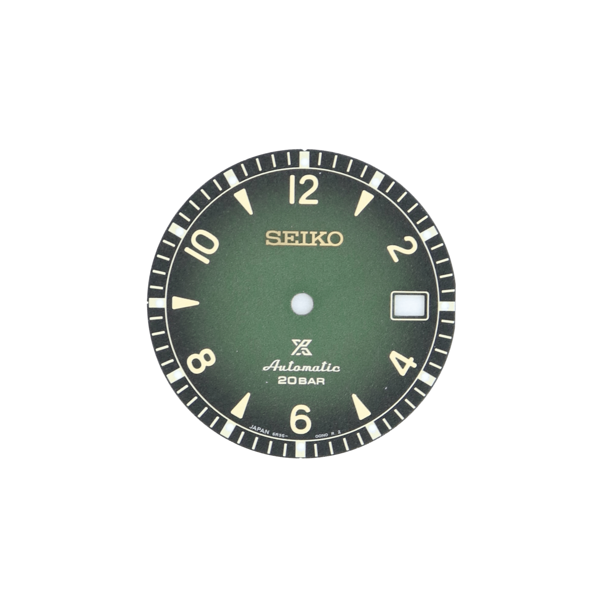 Seiko 6R3500N0XE14 Dial SBDC115 & SPB155J1 Prospex Baby Alpinist Core Green - Watch Plaza