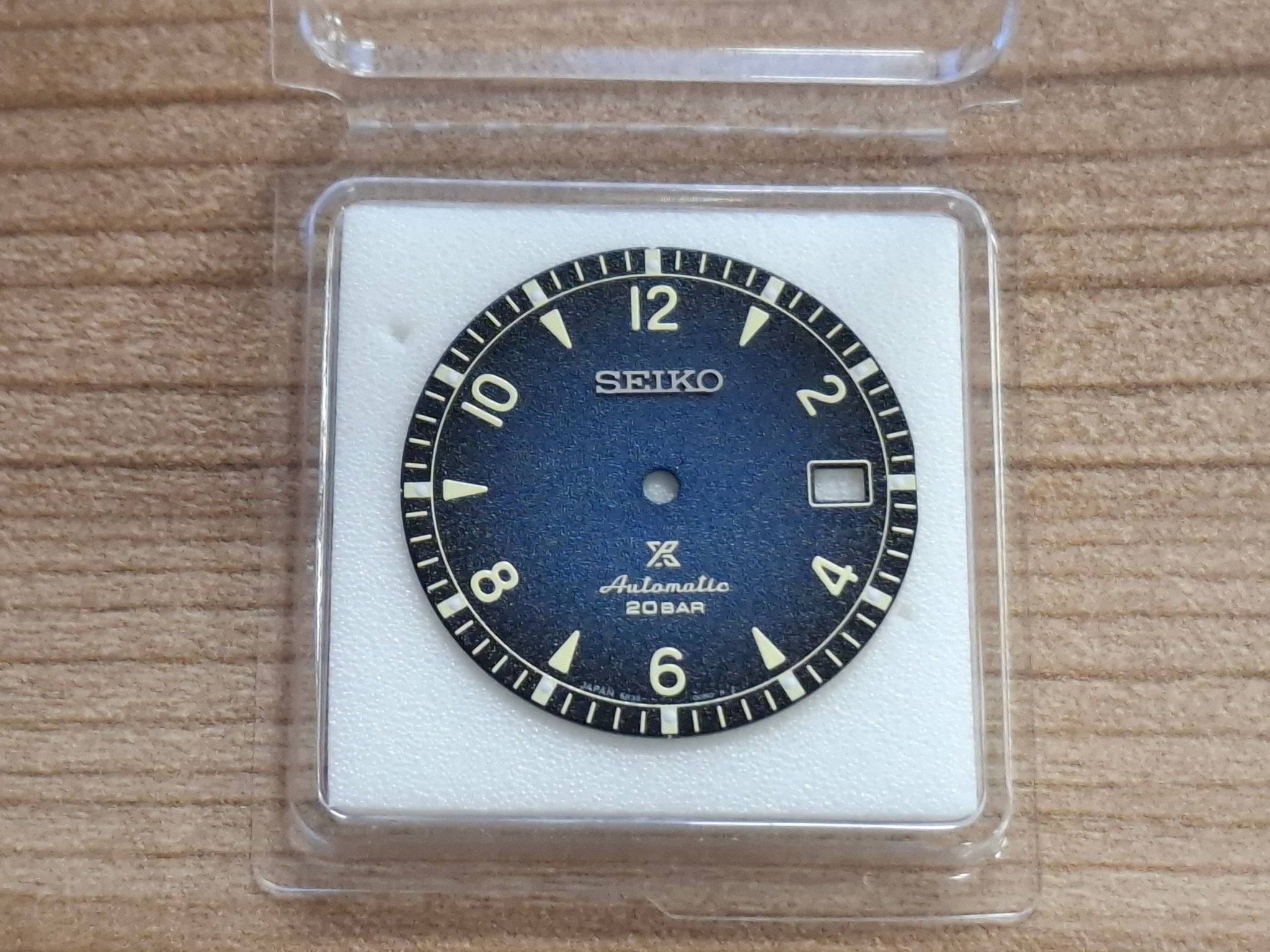 Seiko 6R3500N0XL13 Dial SPB157J1 / SBDC117 - 6R35 - 01B0 Prospex Land Alpinist Core Blue - WatchPlaza