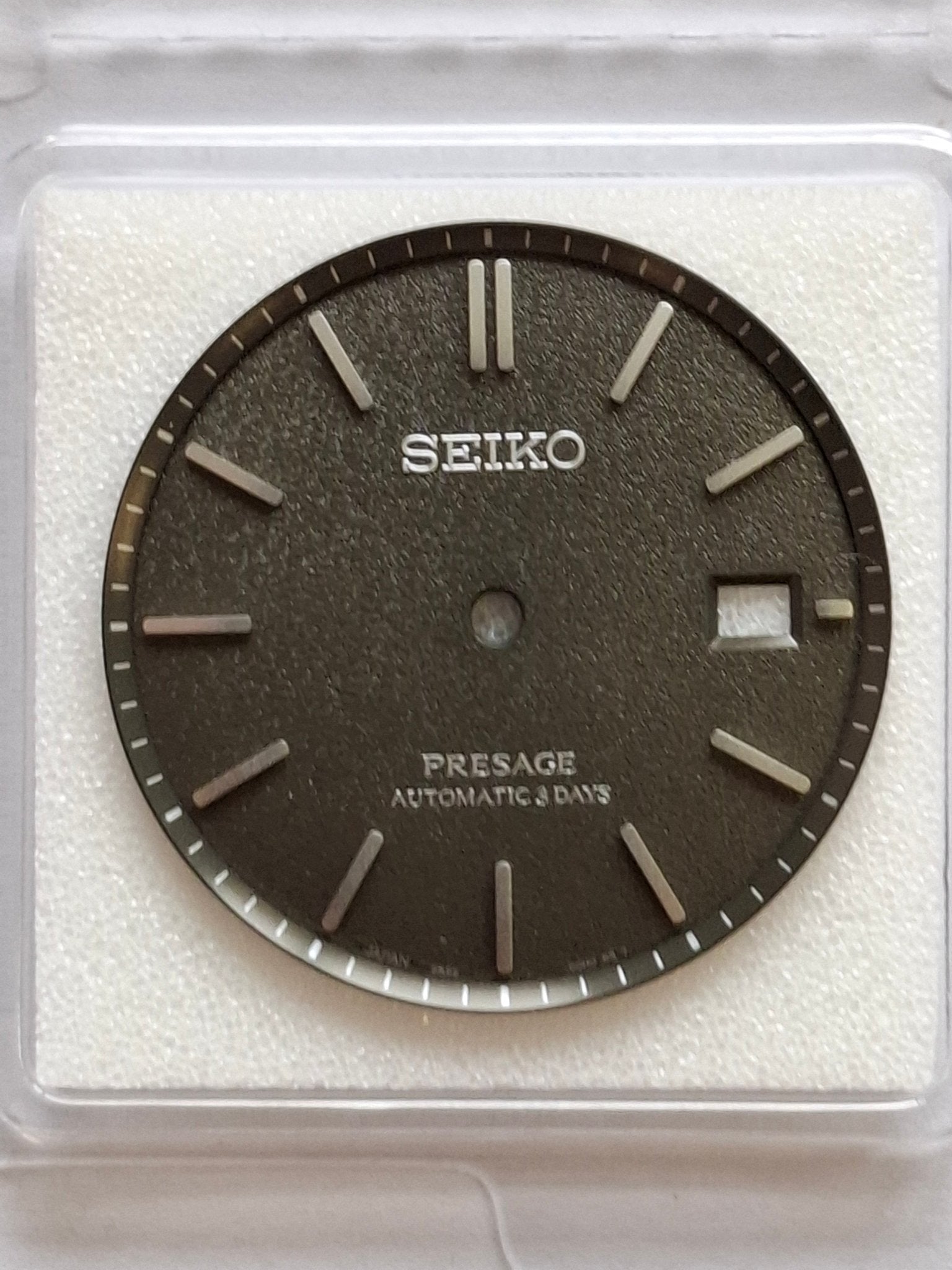 Seiko 6R5500H0XE13 Dial SPB465J1 / SARX123 Presage Sensaicha 6R55 - 00H0 Dark Green - WatchPlaza