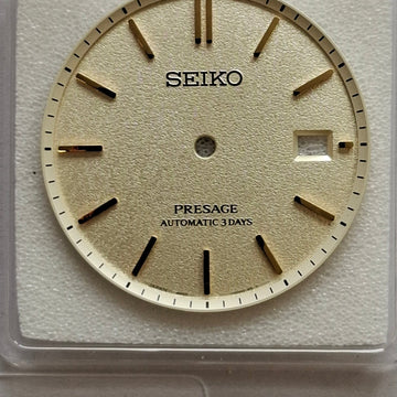 Seiko 6R5500H0XS24 Dial SPB478J1 / SARX126 Presage Classic Series 6R55 - 00H0 Creme - WatchPlaza