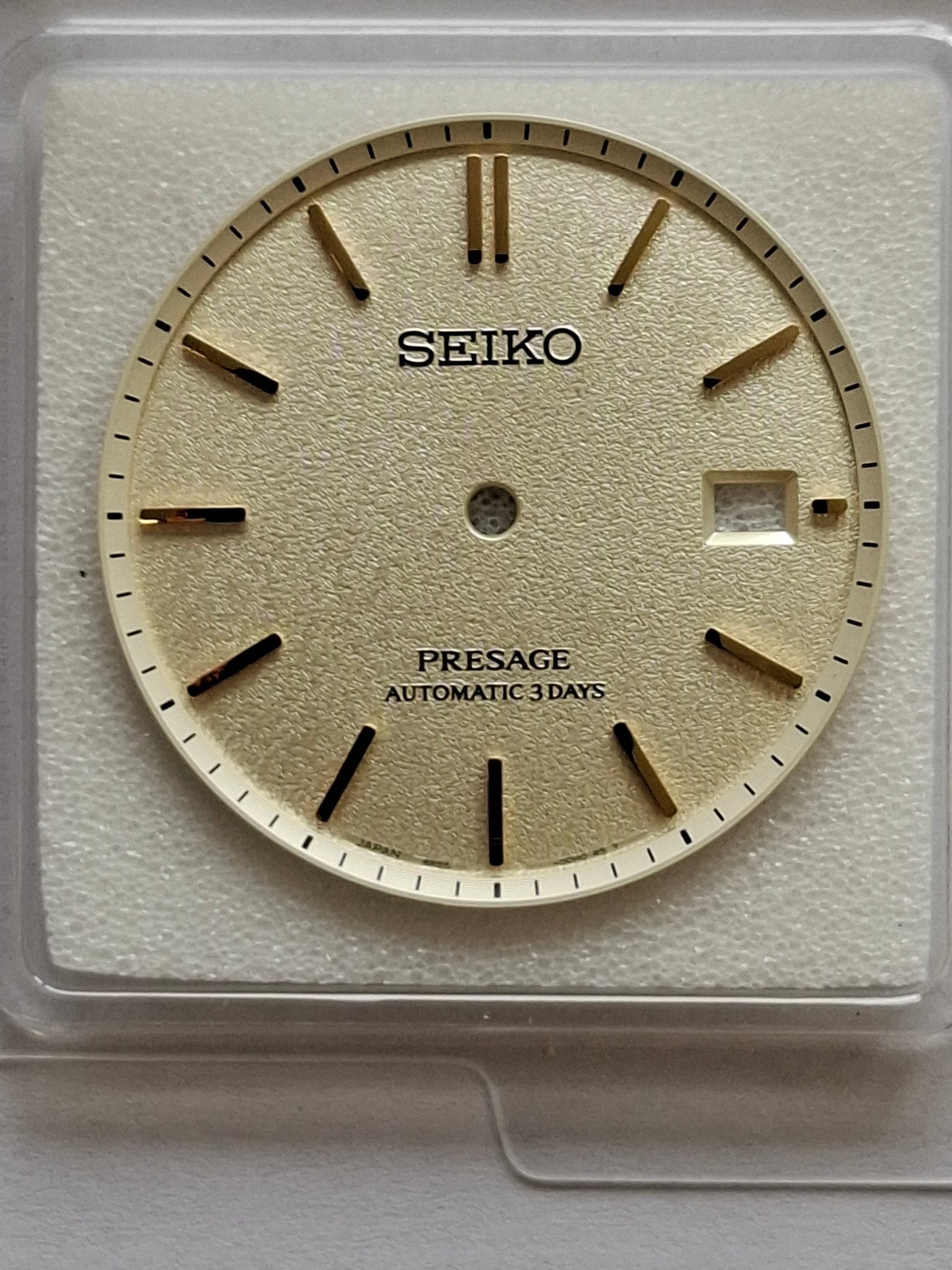Seiko 6R5500H0XS24 Dial SPB478J1 / SARX126 Presage Classic Series 6R55 - 00H0 Creme - WatchPlaza
