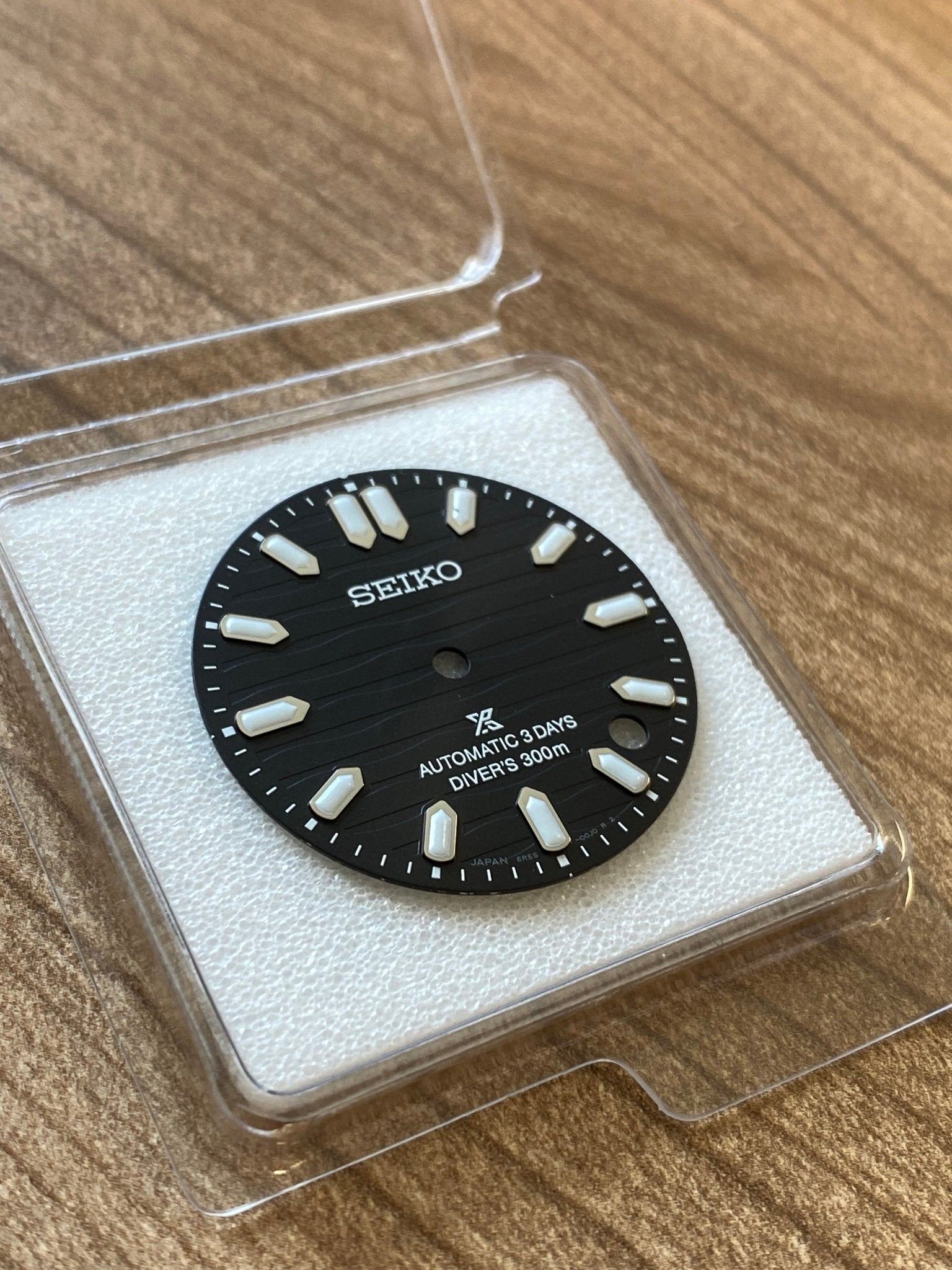 Seiko 6R5500J0XB13 Dial SPB485 Prospex Sea 6R55 - 00J0 Black - WatchPlaza