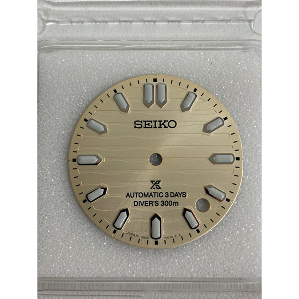 Seiko 6R5500J0XN13 Dial SPB481 / SBDC201 Prospex SEA 6R55 - 00J0 Creme - WatchPlaza