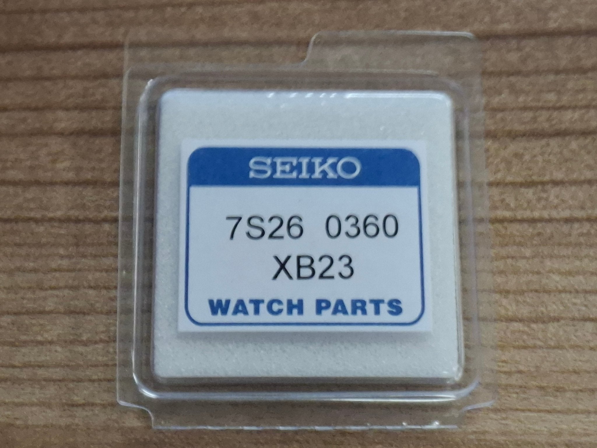 Seiko 7S260360XB23 Dial 7S26 - 02X0 / 02F0 / 0480 / 0520 / 0590 / 3040 & 8210 5 Automatic Dark charcoal - WatchPlaza