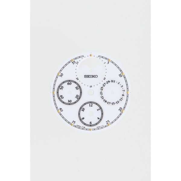 Seiko 7T366A40XS14 Dial 7T36 - 6A80 Moonhpase - Watch Plaza