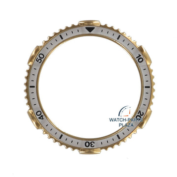 Seiko 8601327D 7T32 - 6B9A / 7N32 - 800B SQ Sports 150 Bezel SDW102 Gold & White - Watch Plaza