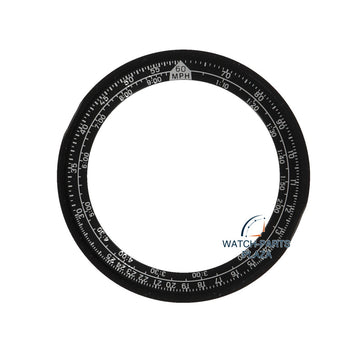 SEIKO 8602039C black insert 6M23 - 7000 Intelligent Calendar SHQ001, SHQ002, SHQ008 - Watch Plaza