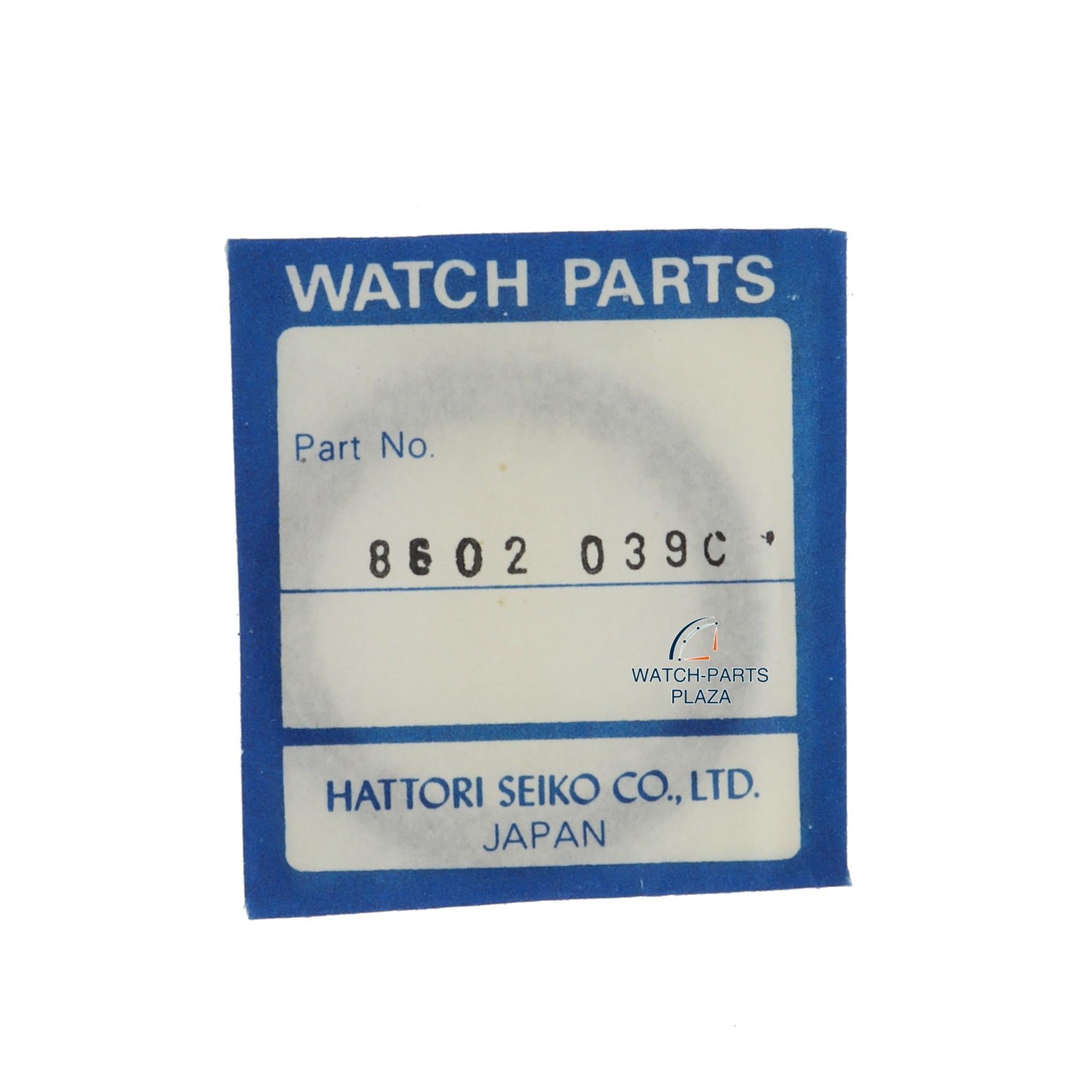 SEIKO 8602039C black insert 6M23 - 7000 Intelligent Calendar SHQ001, SHQ002, SHQ008 - Watch Plaza