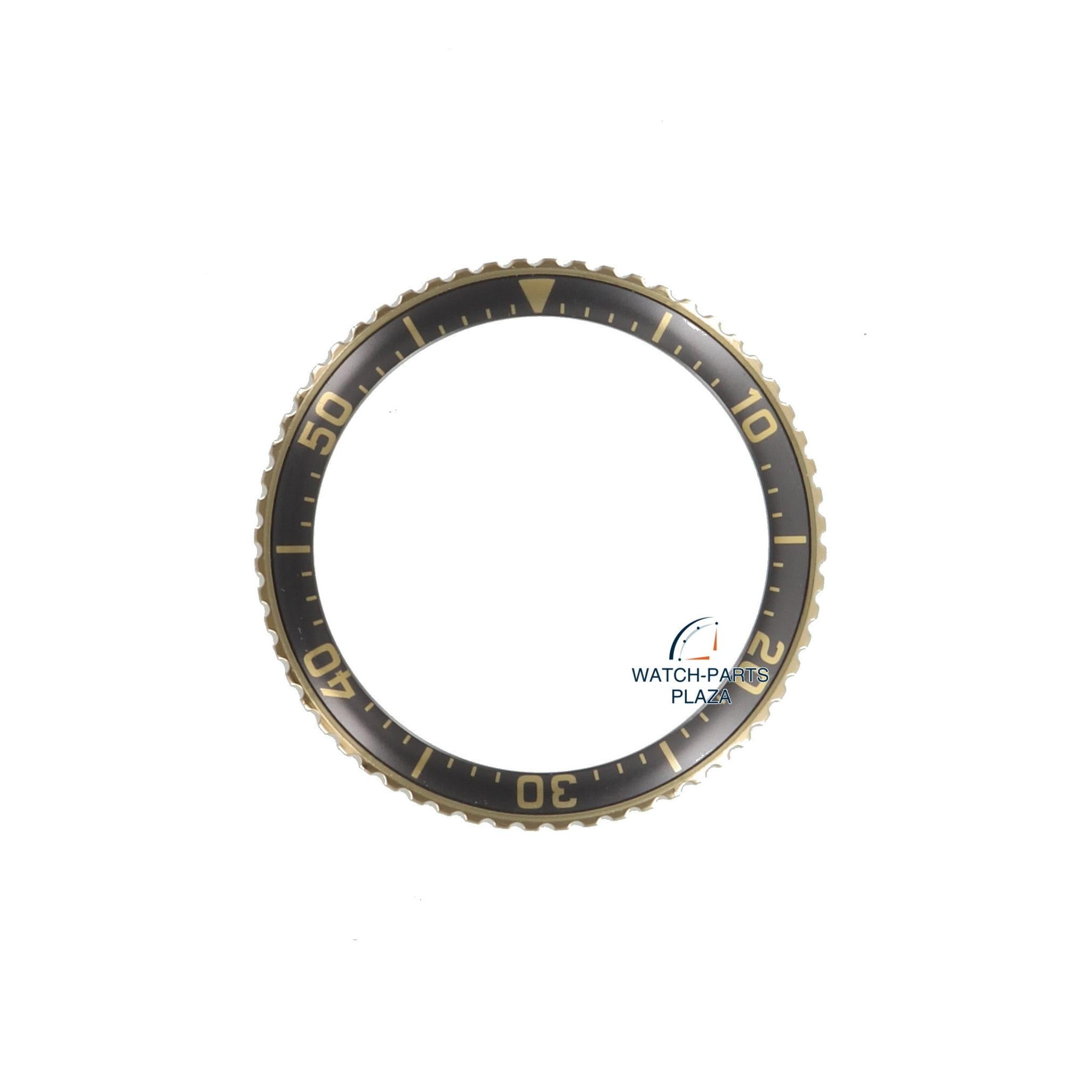 Seiko 86311145 Bezel 5G23 - 8020 Black & Gold SCG012 Sports 150 - Watch Plaza