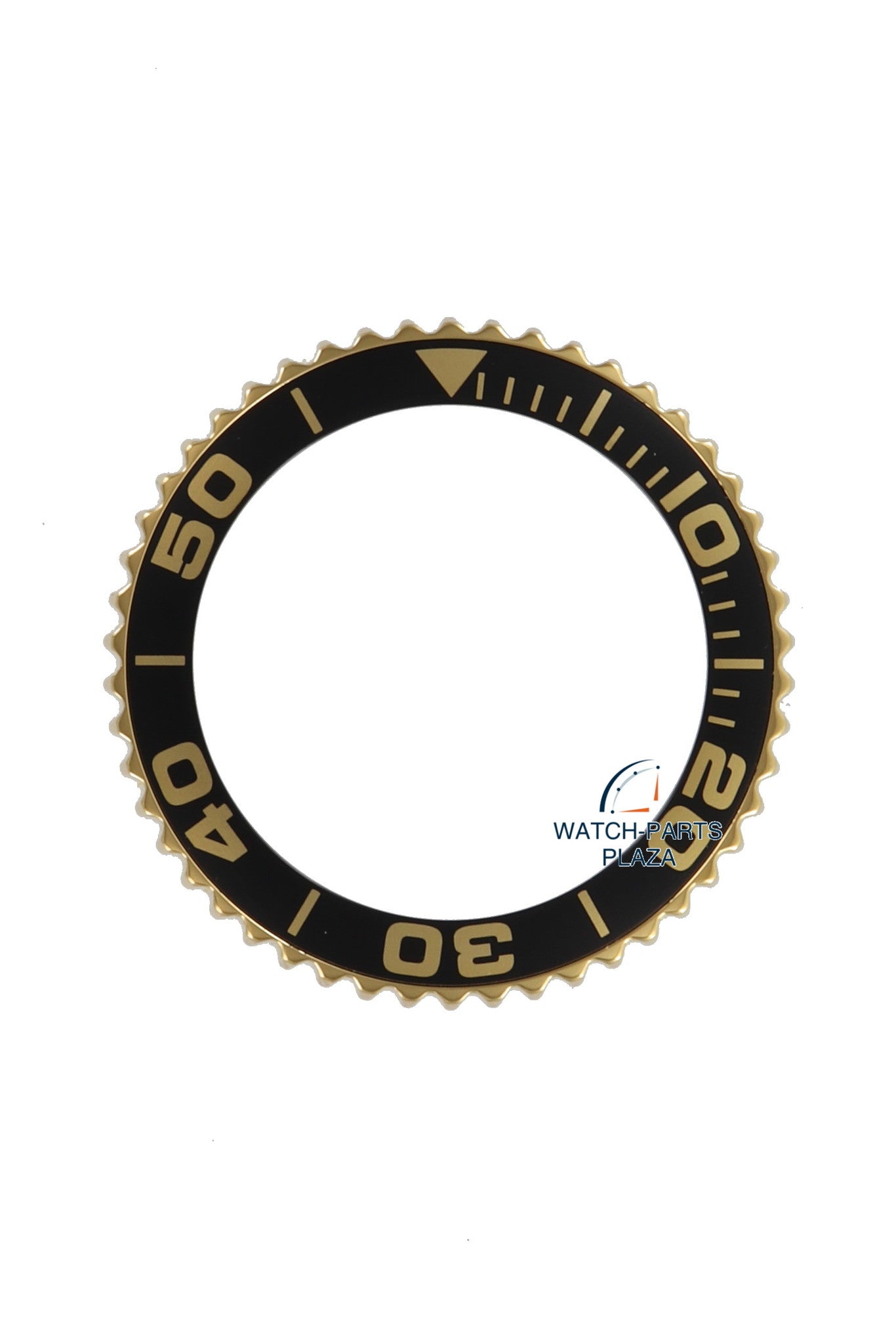 Seiko 86312065 Bezel V742 - 8A00 Black & Gold SJT044, SJT026 SQ 100 - Watch Plaza