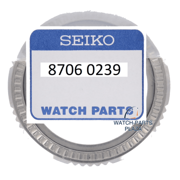 Seiko 87060239 bezel black SNZD65, SNZD71 stainless steel 7S36 - 02B0 5 Sports - Watch Plaza