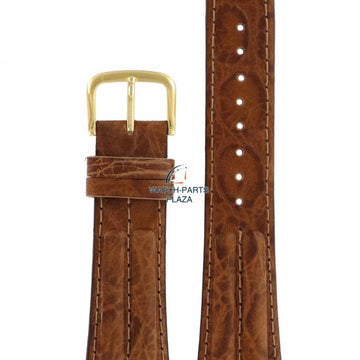 Seiko Age Of Discovery Brown Leather Watch Band 17mm 5M22 - 6B00 Moon Phase 7T32 - 6E50 - Watch Plaza