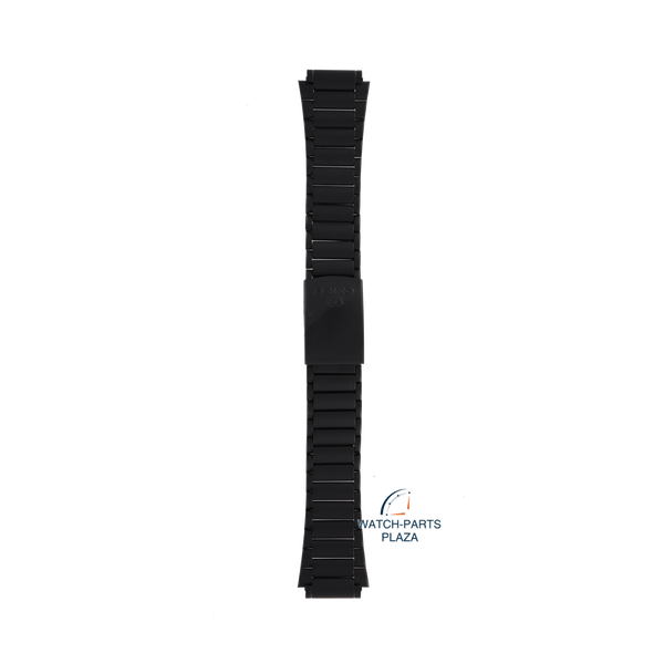 Seiko B1625F Watch band 5H23 6370, 6379 Sports 150 black stainless steel 18 mm - SQ - Watch Plaza