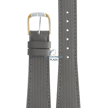 Seiko BRZ04C Watch band 7A48 7040 - SPV014 grey leather 20 mm - Moon Phase - Watch Plaza