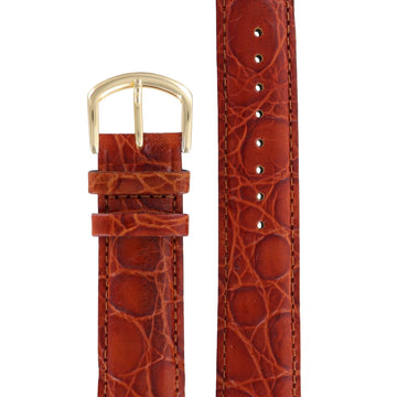 Seiko Calf - Z 19 - 7T34 - 7A40 Watch Band 4D89KZ Brown Leather 19 mm - Watch Plaza