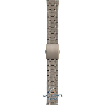 Seiko D0D3DB Watch band SBBP019 - 7T32 6G30 grey titanium 19 mm - Titanium - Watch Plaza