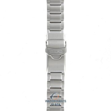 Seiko DA2A1JM Watch band SBCZ011 - 5M62 0BL0 grey stainless steel 20 mm - Prospex Kinetic - Watch Plaza