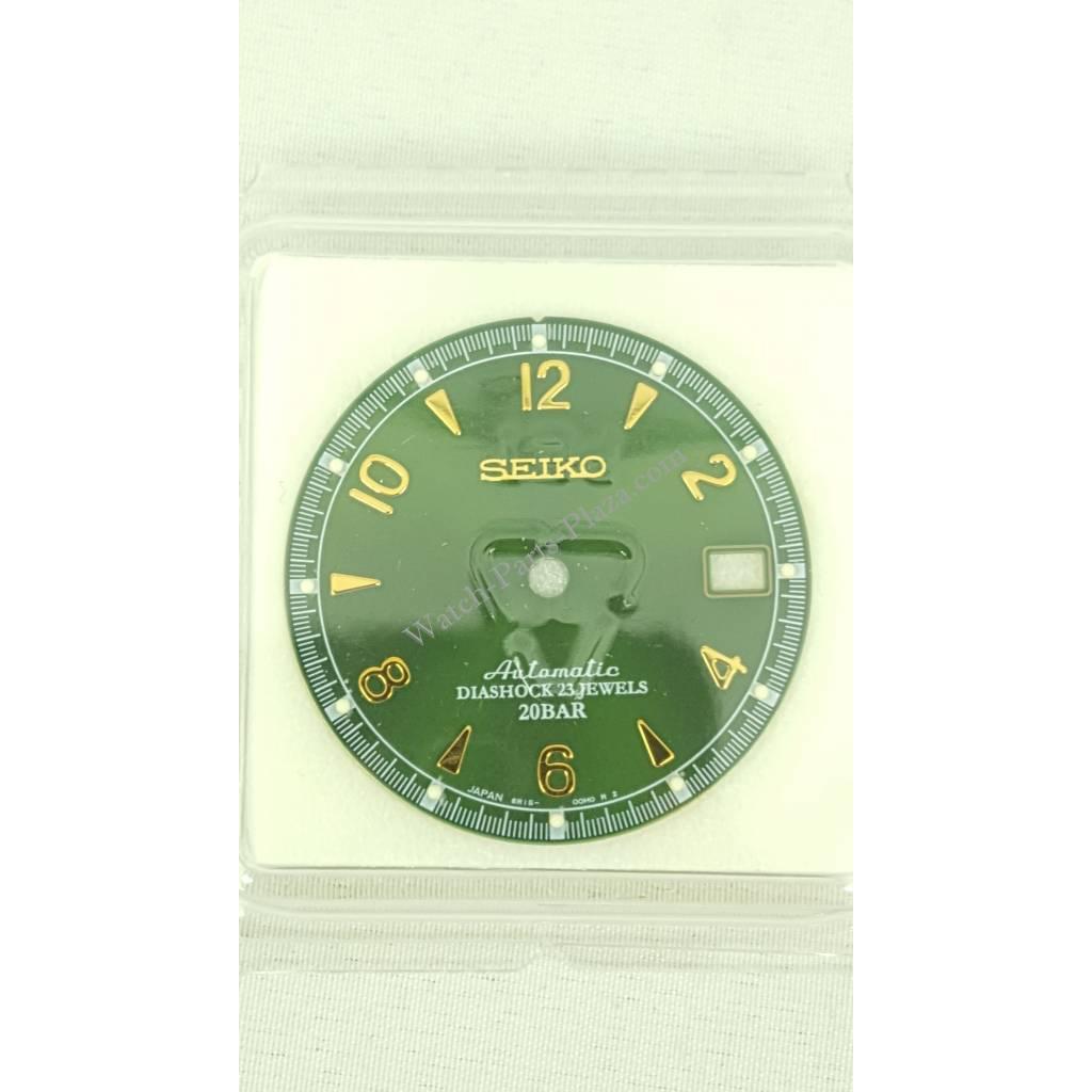 Seiko Diashock SARB017 Green Dial Alpinist 6R15 - 00E0 SARB017J - Watch Plaza
