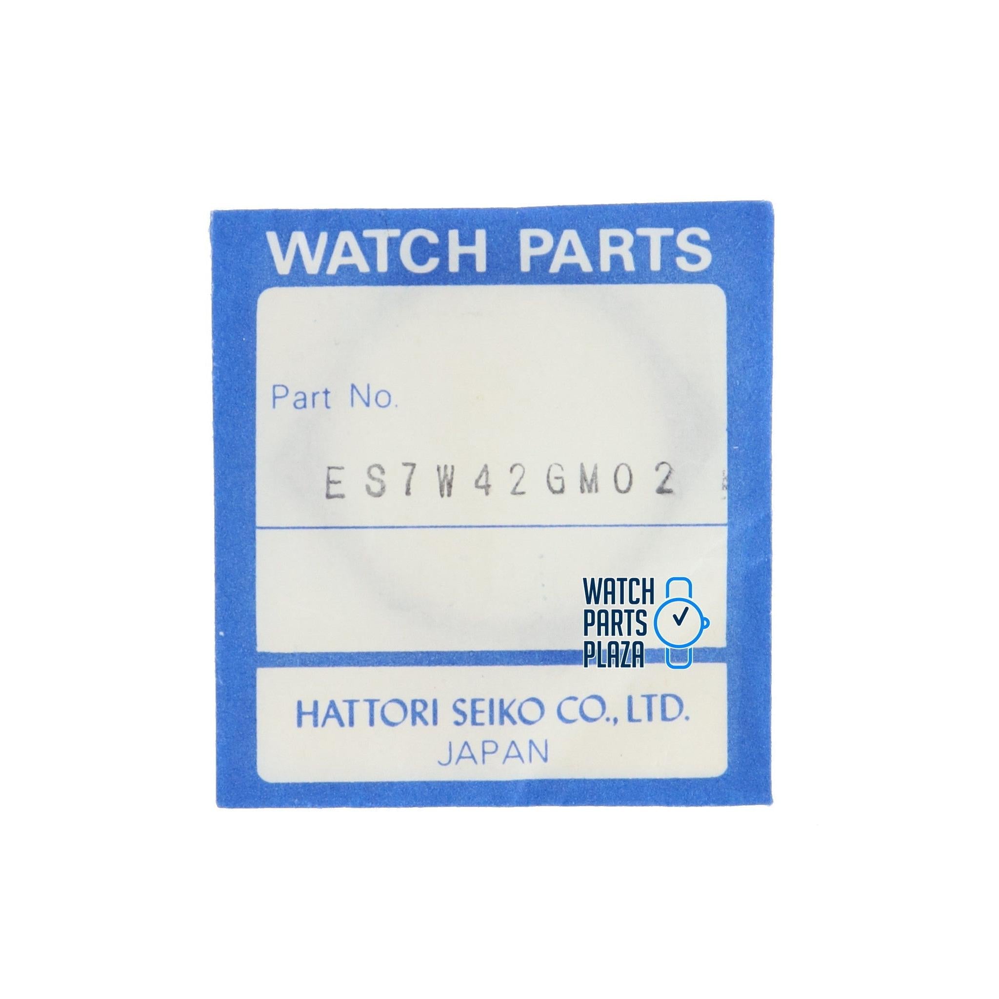 Seiko ES7W42GM02 Crystal Glass 6347 - 600A Moonphase - Watch Plaza