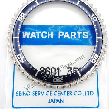 SEIKO H803 7001 7008 DIGI ANA STEEL BEZEL SHX001 SHX007 DARK BLUE - Watch Plaza