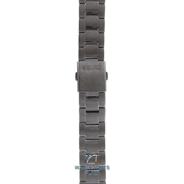 Seiko M0EA421N0 - L Watch band SSB141 - 6T63 & 8T68 black stainless steel 20 mm - Quartz Chronograph - Watch Plaza