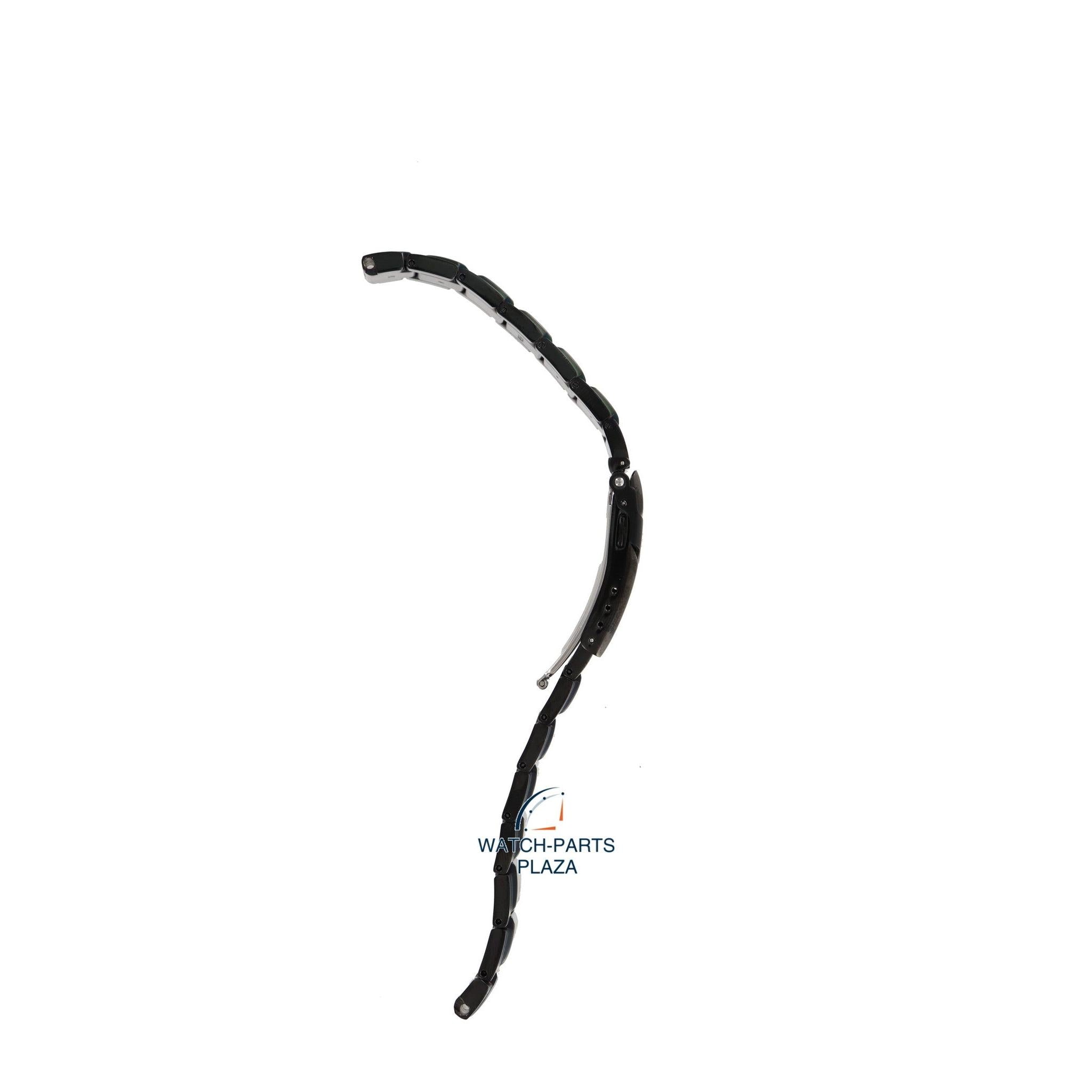 Seiko M0ES124M0 Watch band SRP449 - 4R35 00F0 black stainless steel 22 mm - Superior - Watch Plaza