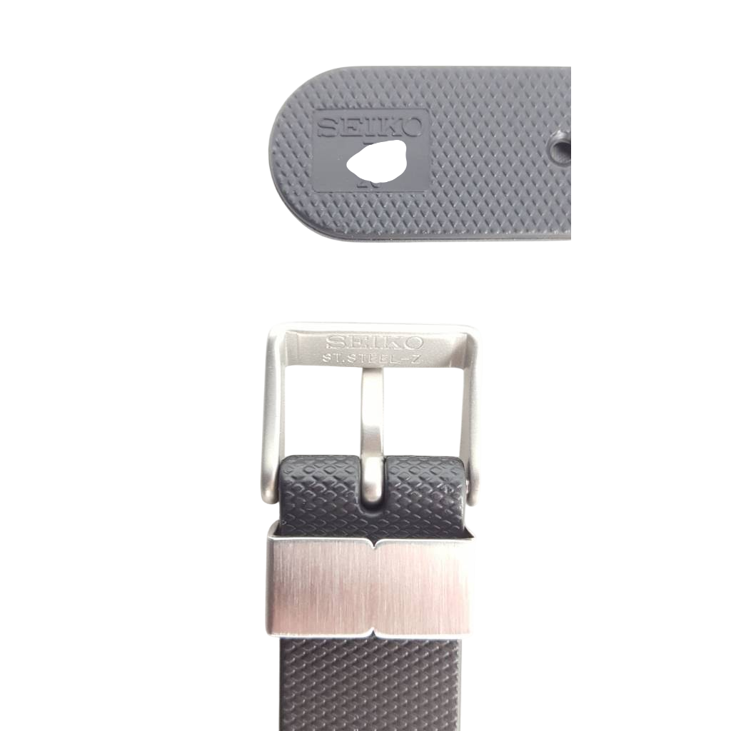 SEIKO Marine Master black waffle watch strap SBDX001 / SBDX017J Z 20 Band 8L35 - 0010 - Watch Plaza