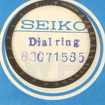 SEIKO PANDA 6138 - 8020 DIAL RING 6138 8020 GENUINE WAV022J1 WAV022 83071585 - Watch Plaza