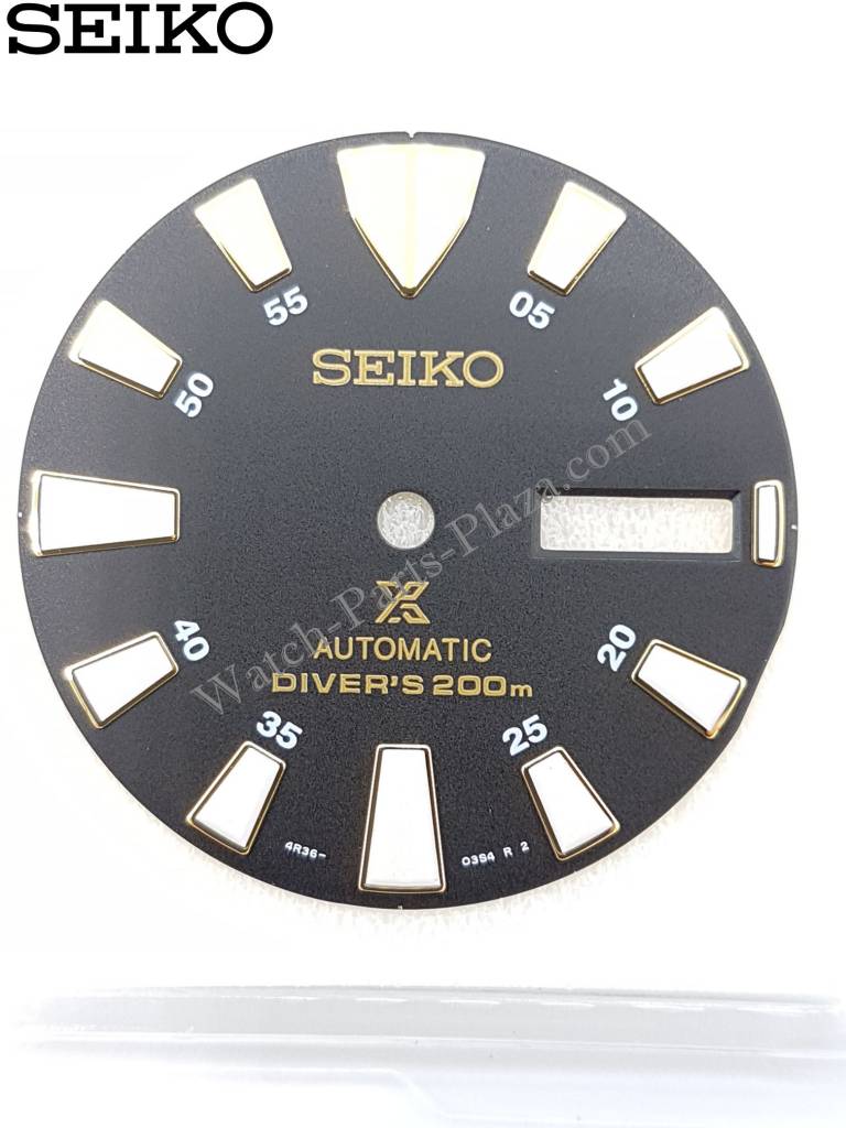SEIKO PROSPEX BABY TUNA MONSTER SRP641K1 DIAL BLACK & GOLD 4R36 - 03Z0 SRP641 - Watch Plaza