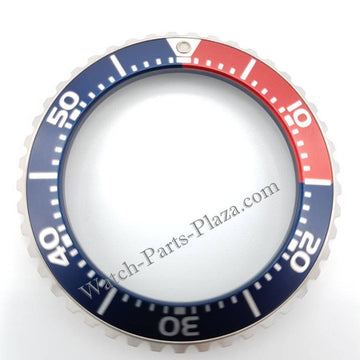 SEIKO PROSPEX KINETIC SKA369 ROTATING BEZEL 5M62 - 0BL0 SBCZ013 BLUE RED ORIGINAL - Watch Plaza