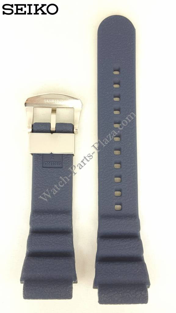 SEIKO Prospex PADI SRPA83K1 Blue Silicon Watch Band Z 22 mm R02Y012J0 - Watch Plaza