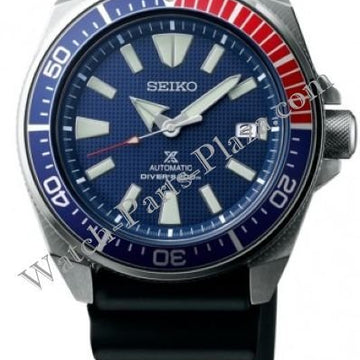 Seiko Prospex Samurai SRPB53K1 Watch Parts 4R35 - 01V0 Dial, Bezel, Hands & Chapter Ring - Watch Plaza
