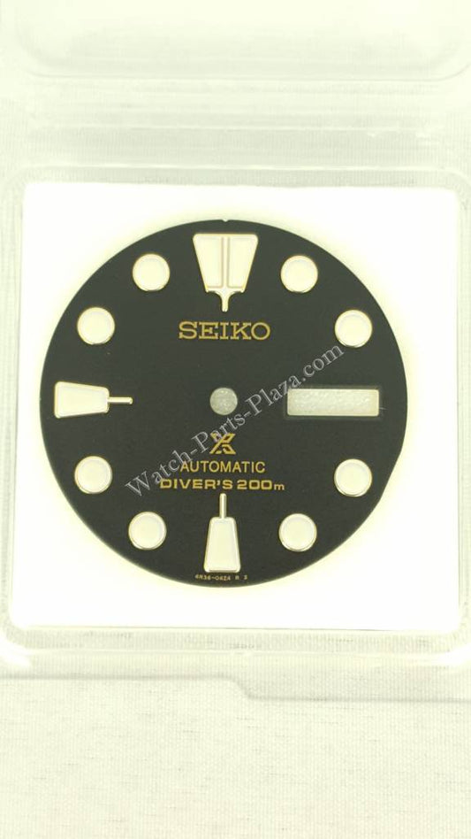 Seiko Prospex Turtle SRP775 Watch Parts 4R36 - 04Y0 Dial, Bezel, Hands & Chapter Ring - Watch Plaza