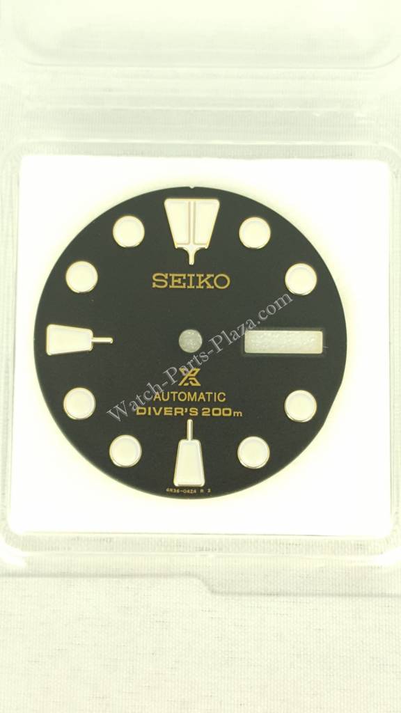Seiko Prospex Turtle SRP775 Watch Parts 4R36 - 04Y0 Dial, Bezel, Hands & Chapter Ring - Watch Plaza
