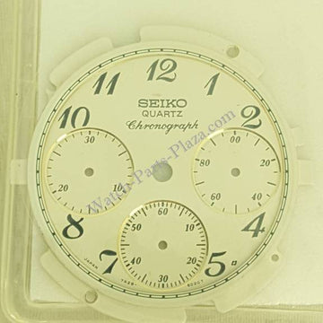 SEIKO Quartz White Dial for 7A28 - 6020 Chronograph SCAY990 - Watch Plaza